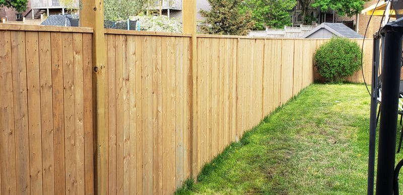 Privacy Fence Construction