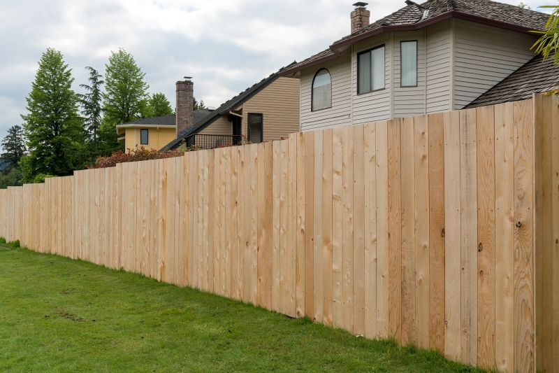 Business Fence Installation detail