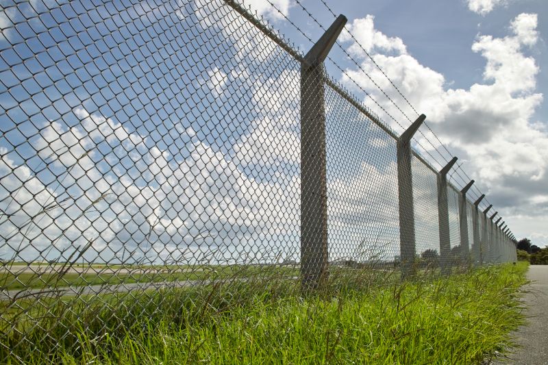 Cyclone Fence Repair detail